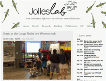 Tablet Screenshot of jollejolles.com